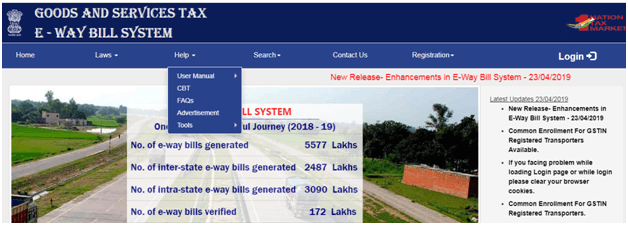 Eway Bill Login Help